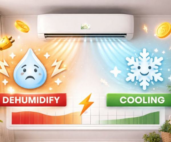 冷氣除濕比製冷更耗電嗎？功能差異與使用時機全解析